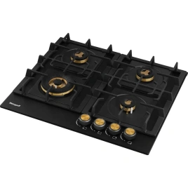 Газовая варочная панель Weissgauff HGG 641 BV Volcano Burner Nano Matt Glass Black