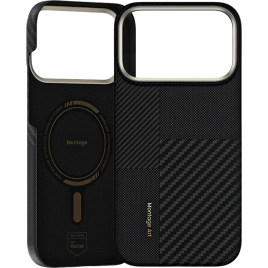 Чехол Benks Montage ArmorAir Case built with Kevlar для iPhone 17 Pro Black
