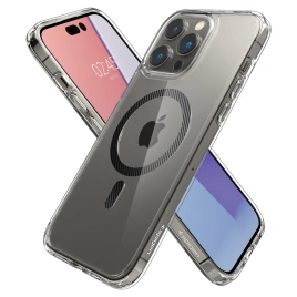 Чехол Spigen Ultra Hybrid MagFit для iPhone 14 Pro Max (ACS04827) Carbon Fiber