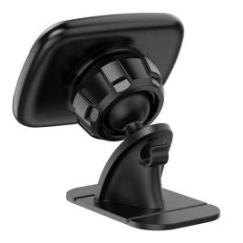 Автомобильный держатель Hoco CA66 Sagittarius series center console magnetic holder магнитный универсальный на панель Black