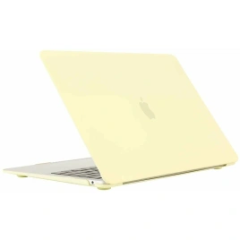 Чехол-накладка Gurdini Transparent Ultra Slim Case для Macbook Neo 13 Yellow