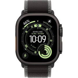Смарт-часы Apple Watch Ultra 3 (2025) 49mm Black Titanium Case with Black/Charcoal Trail Loop S/M