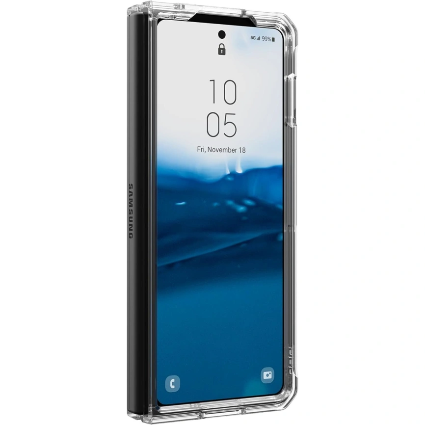 Чехол UAG PLYO для Galaxy Z Fold 5 Ice фото 3
