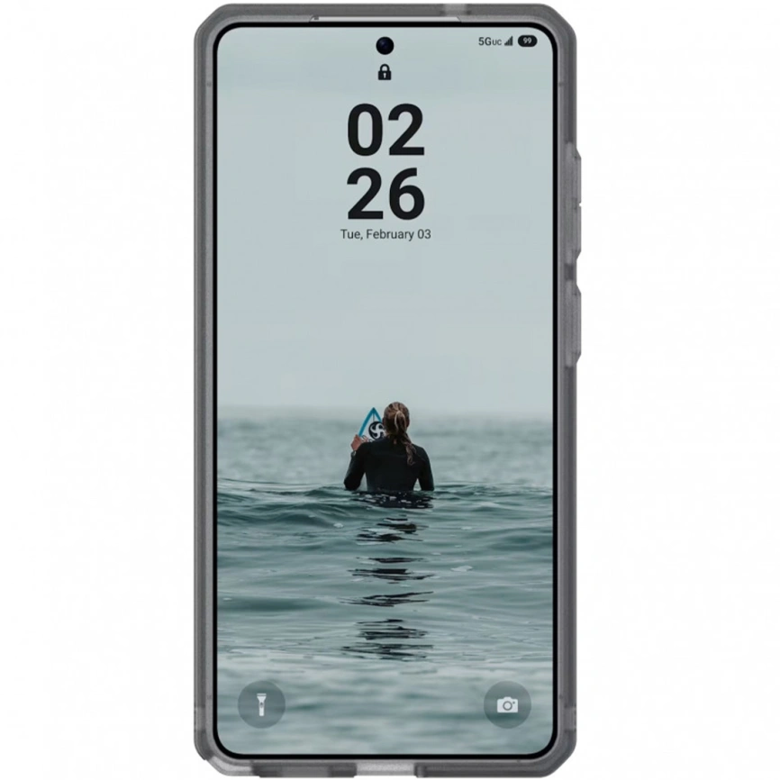 Чехол UAG DOT Case with MagSafe для Samsung Galaxy S26 Ultra Frosted Ice/Ash (214519110231) фото 2