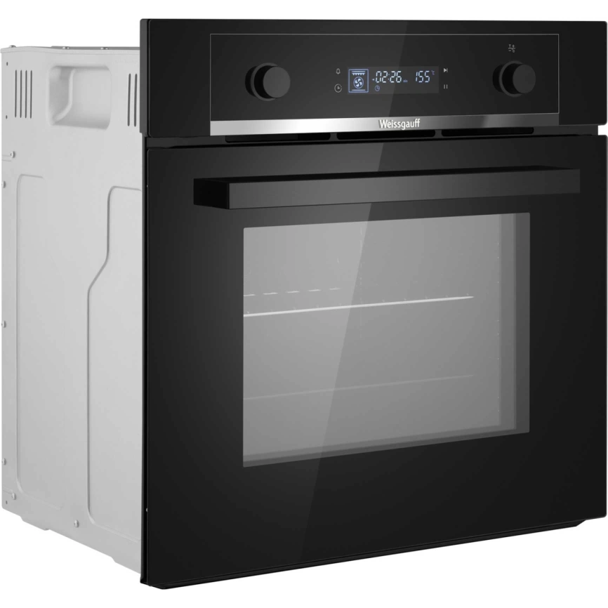 Электрический духовой шкаф Weissgauff EOM 661 PDBS Black фото 3