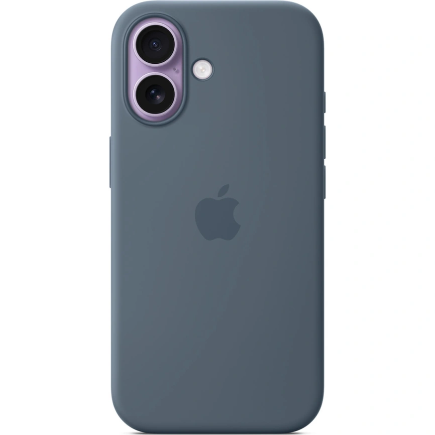 Чехол Apple Silicone Case with MagSafe для iPhone 17 Anchor Blue фото 5