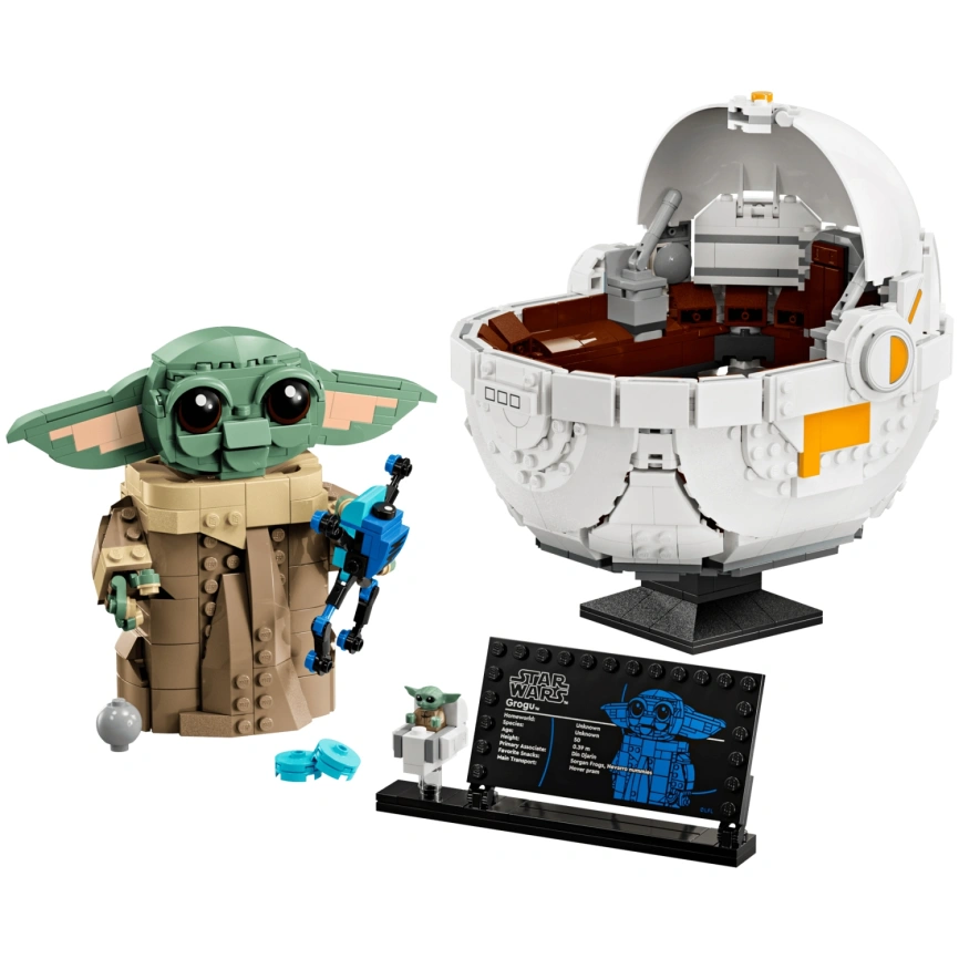 Конструктор LEGO Star Wars Grogu with Hover Pram 75403 фото 5