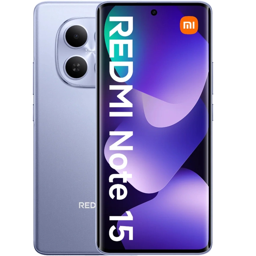 Смартфон Xiaomi Redmi Note 15 4G 8/128Gb Purple Global Version фото 1