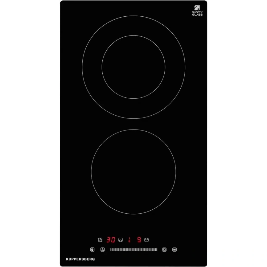 Электрическая варочная панель Kuppersberg ECS 321 Black фото 2