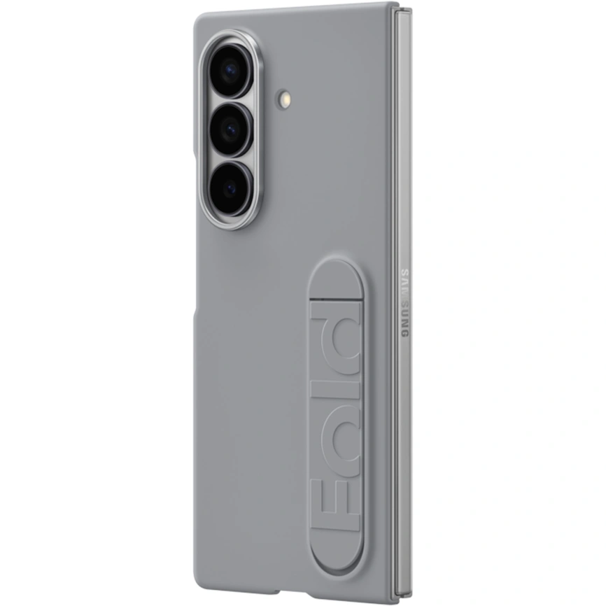 Чехол Samsung Silicone Case для Galaxy Z Fold7 Gray фото 3