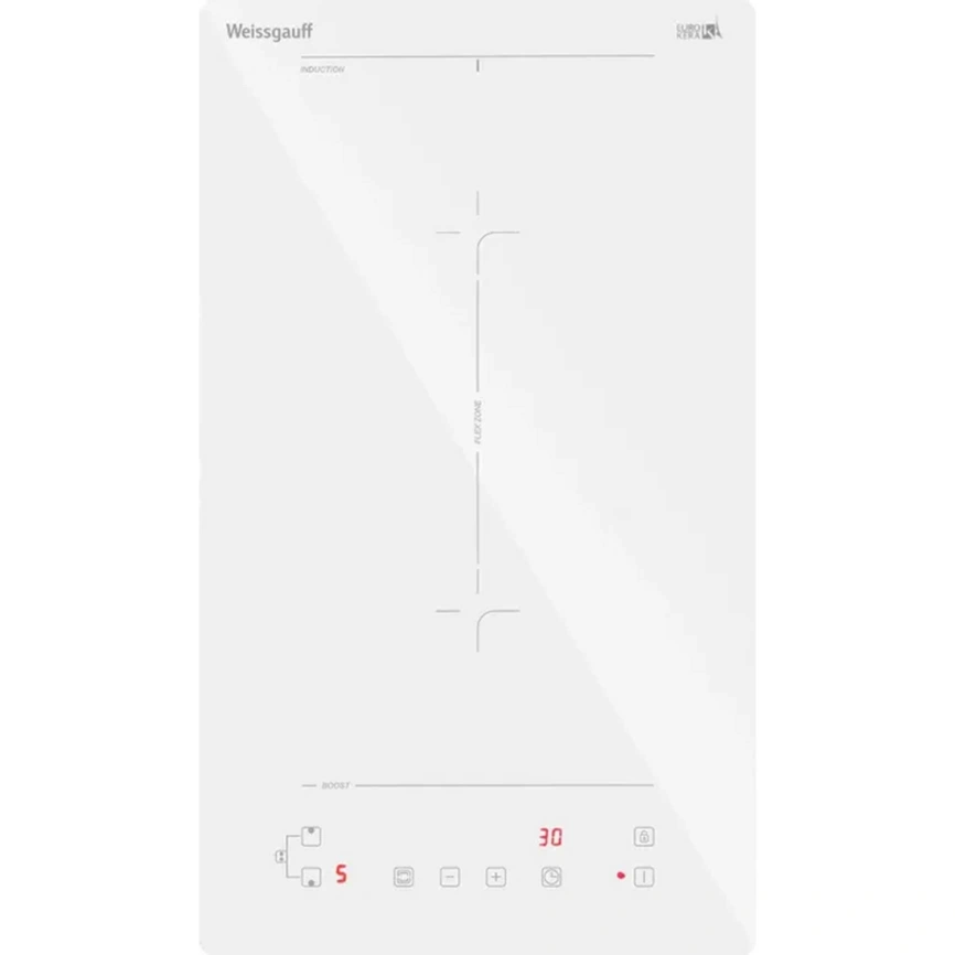 Индукционная варочная панель Weissgauff HI 32 WFZC White фото 1