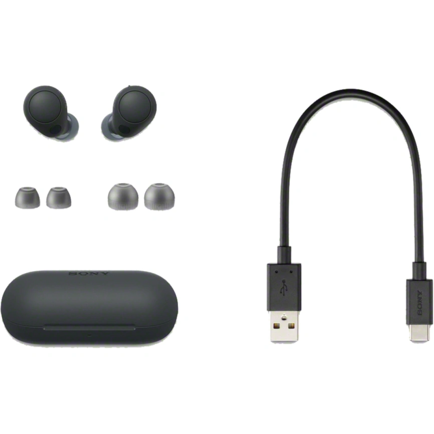 Наушники Sony WF-C700N Black фото 6