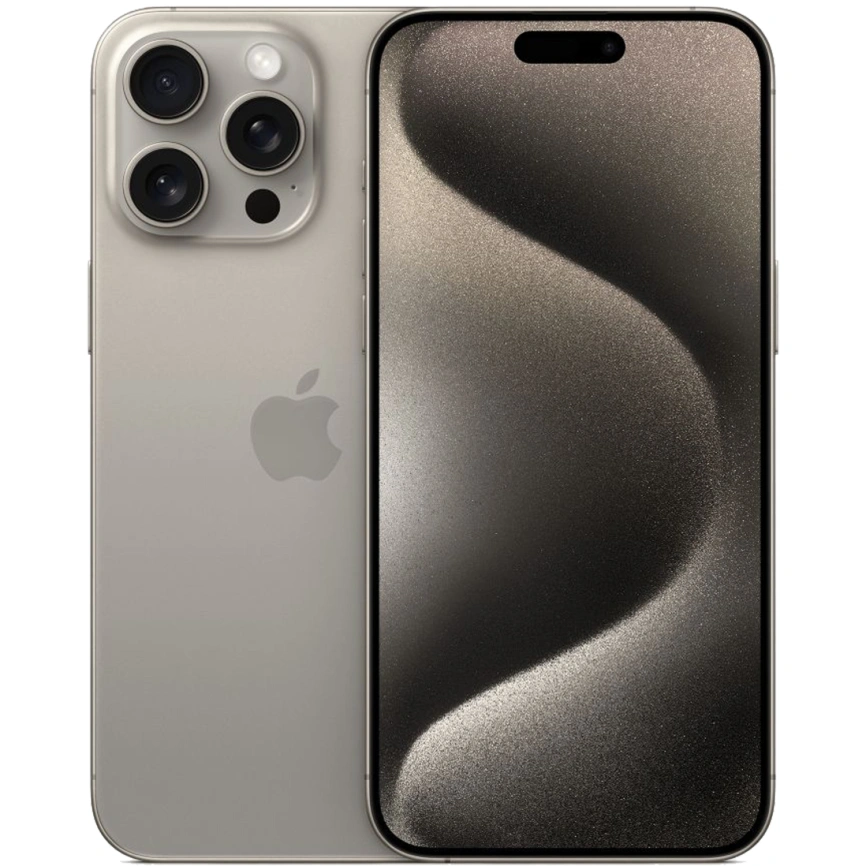 Смартфон Apple iPhone 15 Pro eSim 512Gb Natural Titanium фото 1