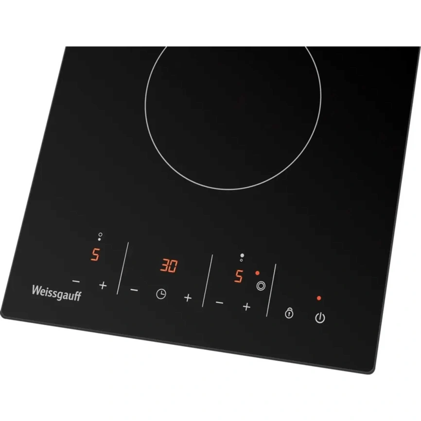 Индукционная варочная панель Weissgauff HV 312 BKS Black фото 4
