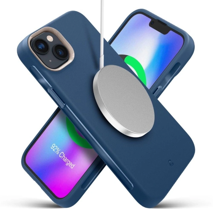 Чехол Spigen Cyrill UltraColor MagSafe для iPhone 14 Plus (ACS04944) Coast фото 4