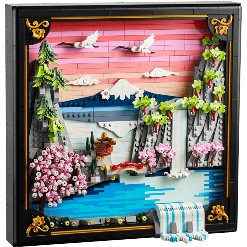 Конструктор LEGO Art Japanese Cherry Blossom Landscape 31218 фото 2