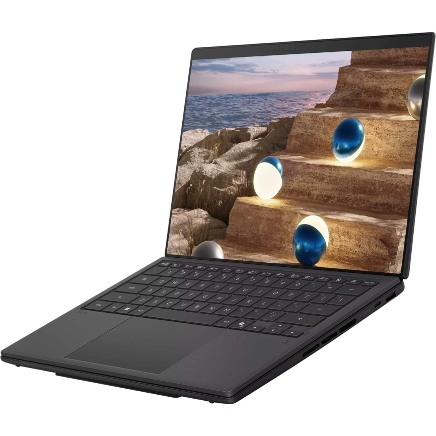 Ноутбук ASUS Zenbook Duo UX8407AA-SN426X 14 OLED/X7 358H Ultra/32GB/1TB SSD (90NB16V1-M00P90) Moher Gray фото 1