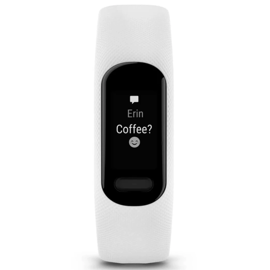 Фитнес-браслет Garmin Vivosmart 5 (010-02645-11) S/M White фото 6