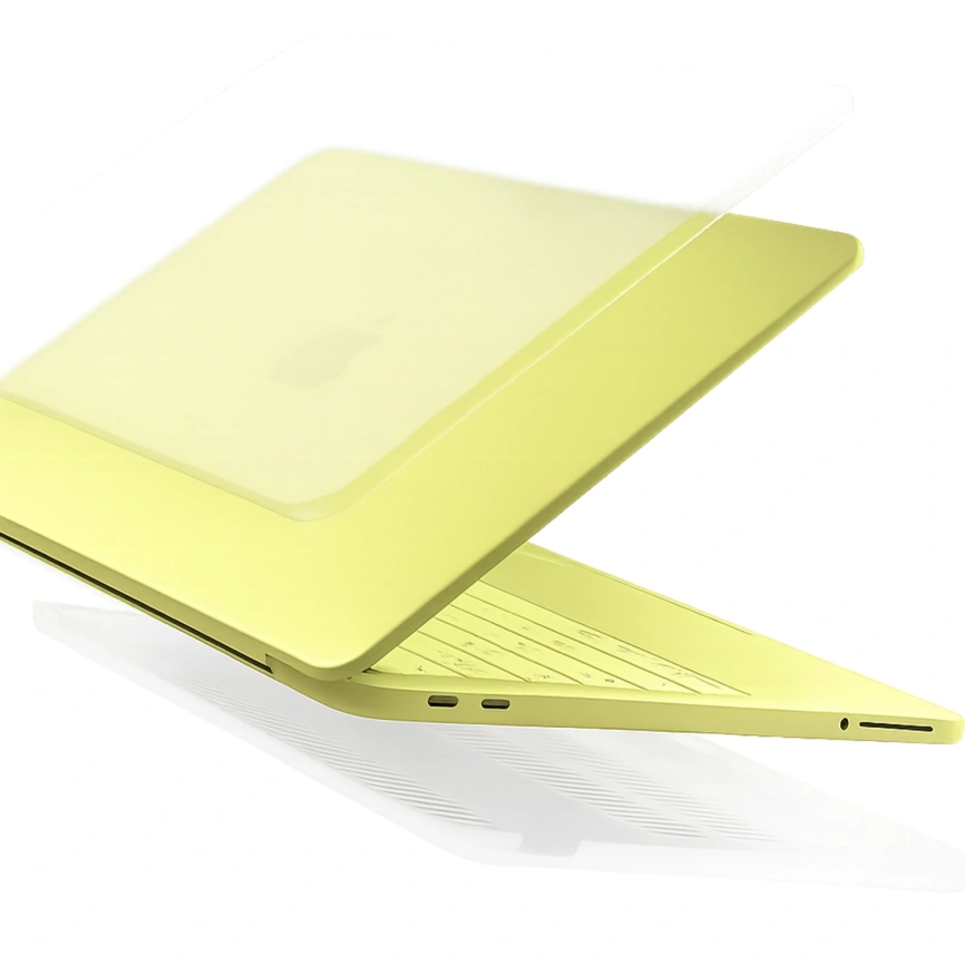 Чехол-накладка Gurdini Transparent Ultra Slim Case для Macbook Neo 13 Matte Clear фото 1
