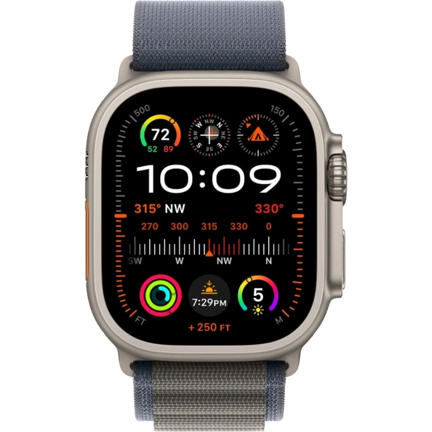Ремешок Apple Watch Ultra 49mm Blue Alpine Loop M фото 3