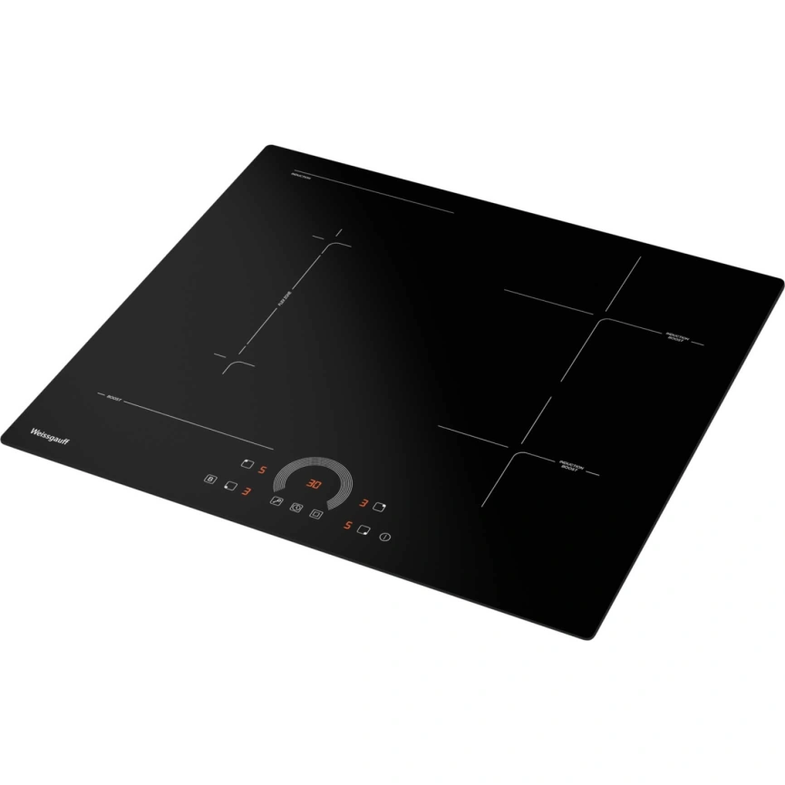 Индукционная варочная панель Weissgauff HI 643 BFZC Black фото 4