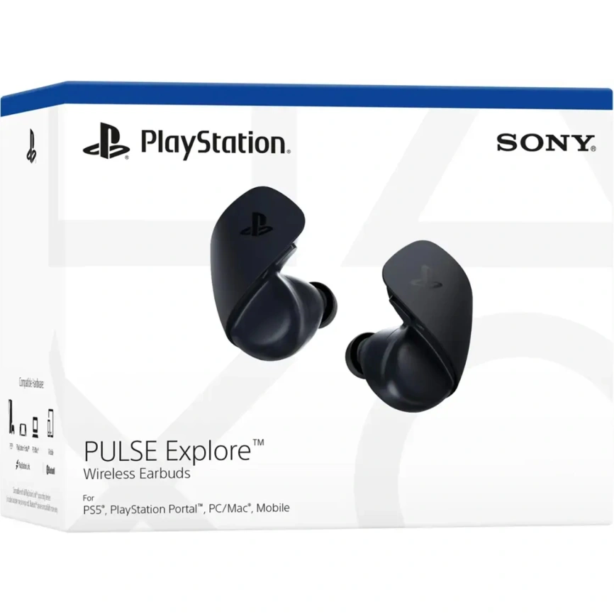 Беспроводные наушники Sony PULSE Explore Midnight Black фото 7