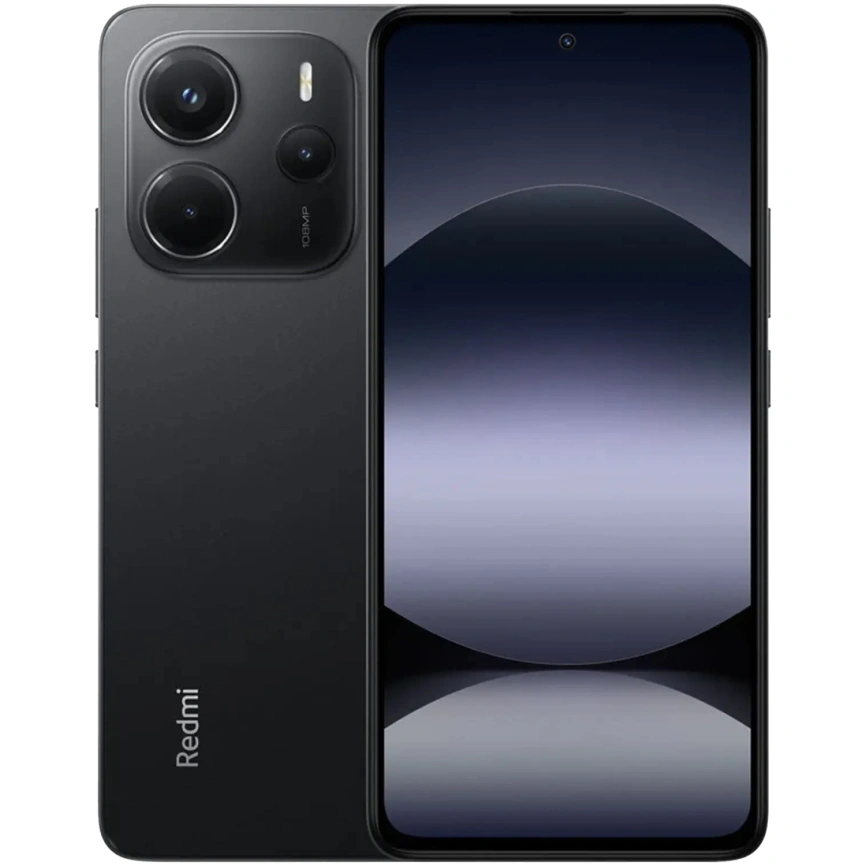 Смартфон Xiaomi Redmi Note 14 4G 6/128Gb (NFC) Midnight Black EAC фото 1