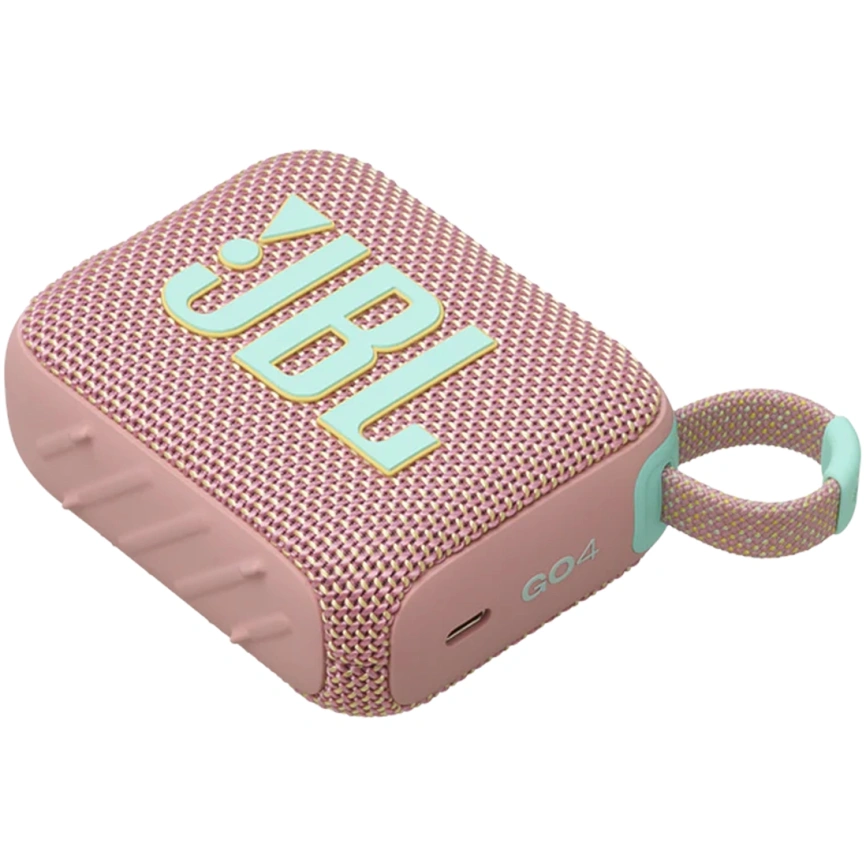 Портативная колонка JBL GO 4 Pink фото 2