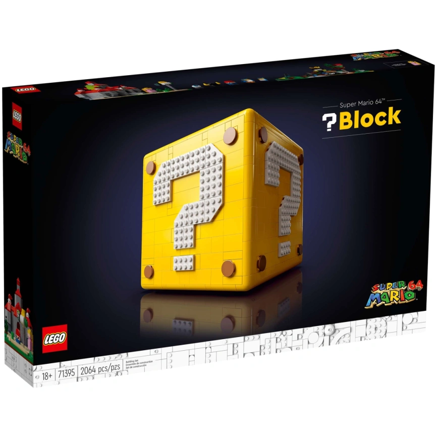 Конструктор LEGO Super Mario Question Mark Block 71395 фото 1