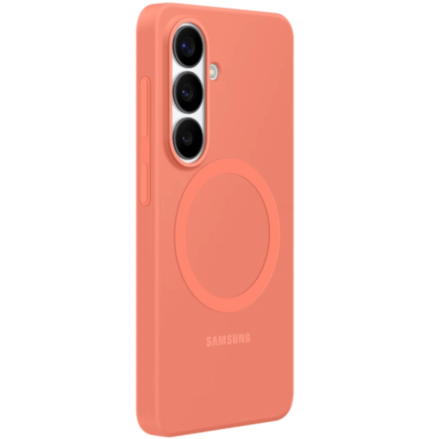 Чехол Samsung Silicone Magnet Case для Samsung Galaxy S26 Coralred фото 2
