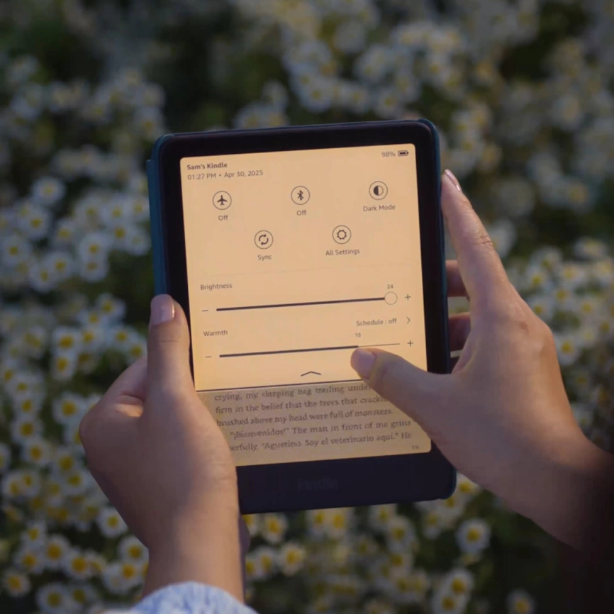 Электронная книга Amazon Kindle PaperWhite 32GB (без рекламы) 2024 Black фото 2