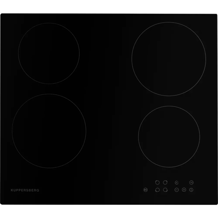 Электрическая варочная панель Kuppersberg ECO 601 Black фото 1