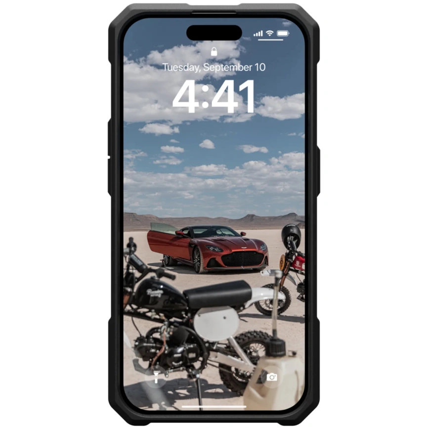 Чехол UAG с поддержкой MagSafe Monarch Pro для iPhone 15 Pro Max Kevlar Black (114222113940) фото 5