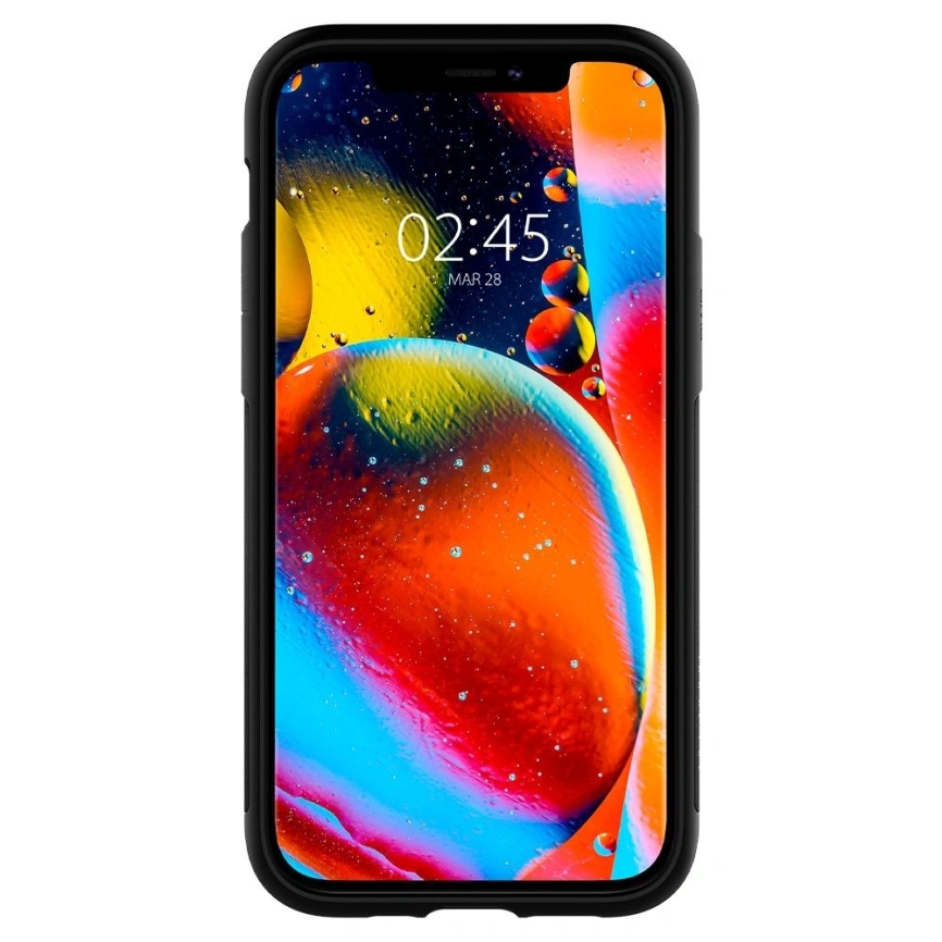 Чехол Spigen Slim Armor для iPhone 12 Mini (ACS01545) Black фото 5