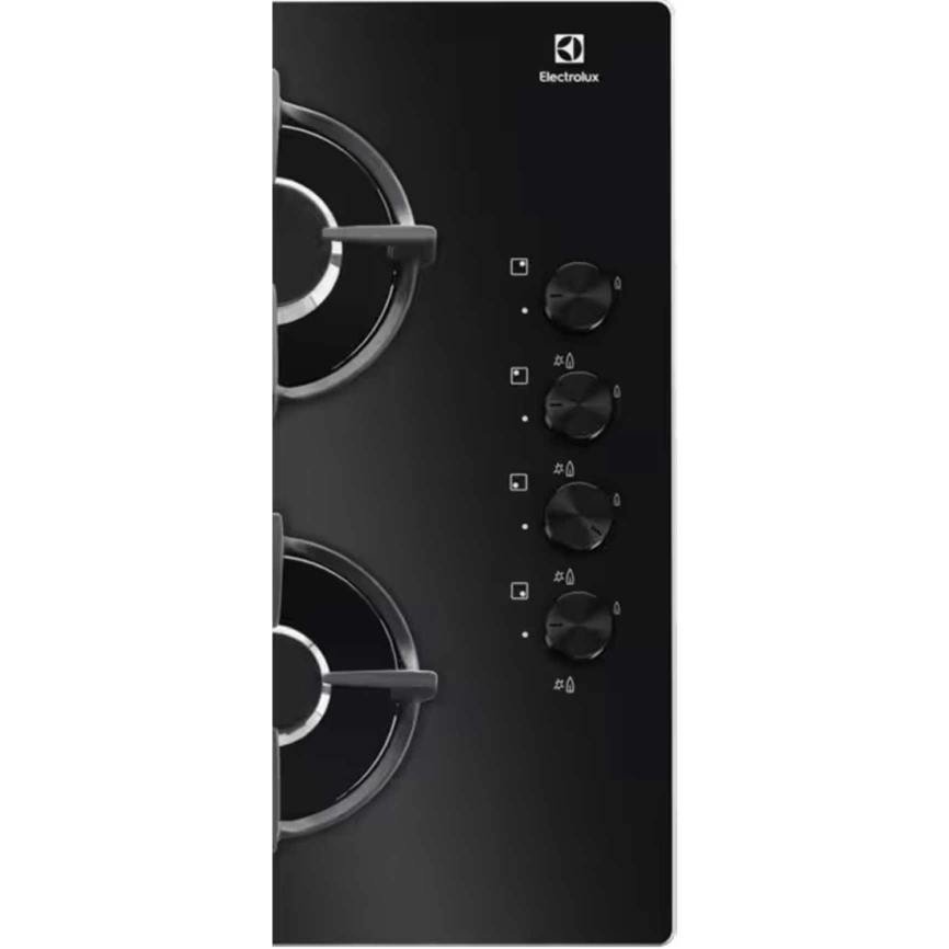 Газовая варочная панель Electrolux KGG6407K Black фото 2