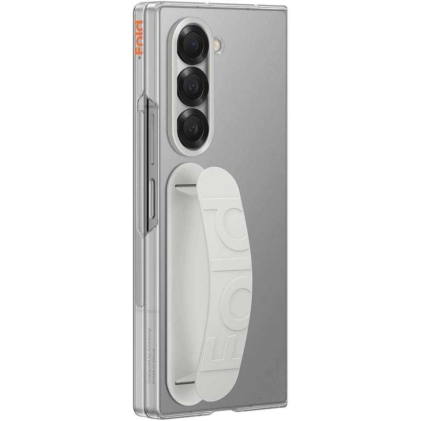 Чехол Samsung Clear Grip Case для Galaxy Z Fold6 Clear фото 3