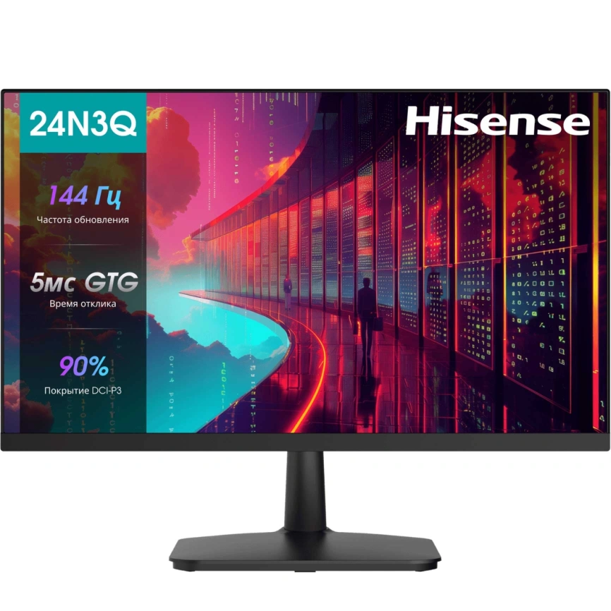 Монитор Hisense 24" 24N3Q Black фото 1