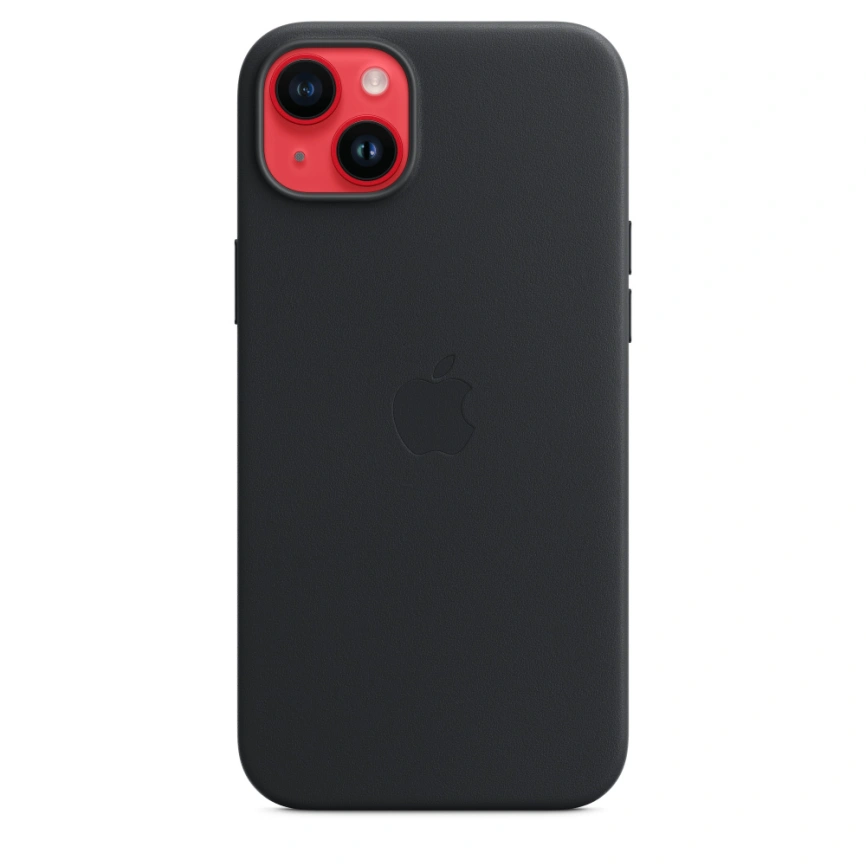 Кожаный чехол Apple для iPhone 14 Plus Midnight фото 3
