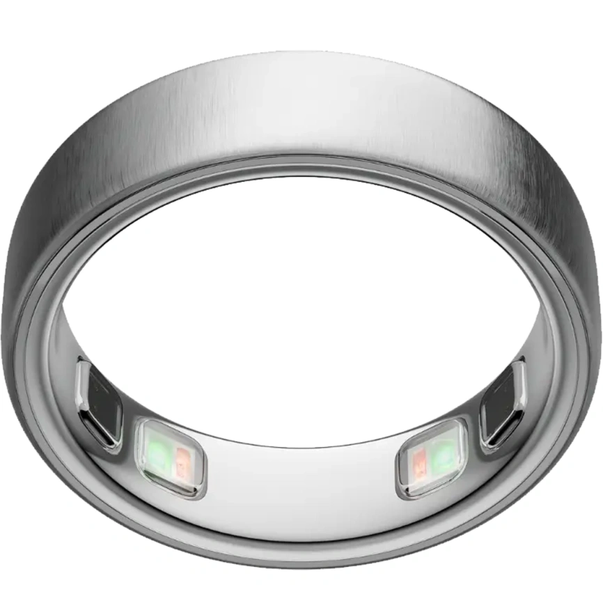Умное кольцо Oura Ring 5 Size 12 Brushed Silver фото 4