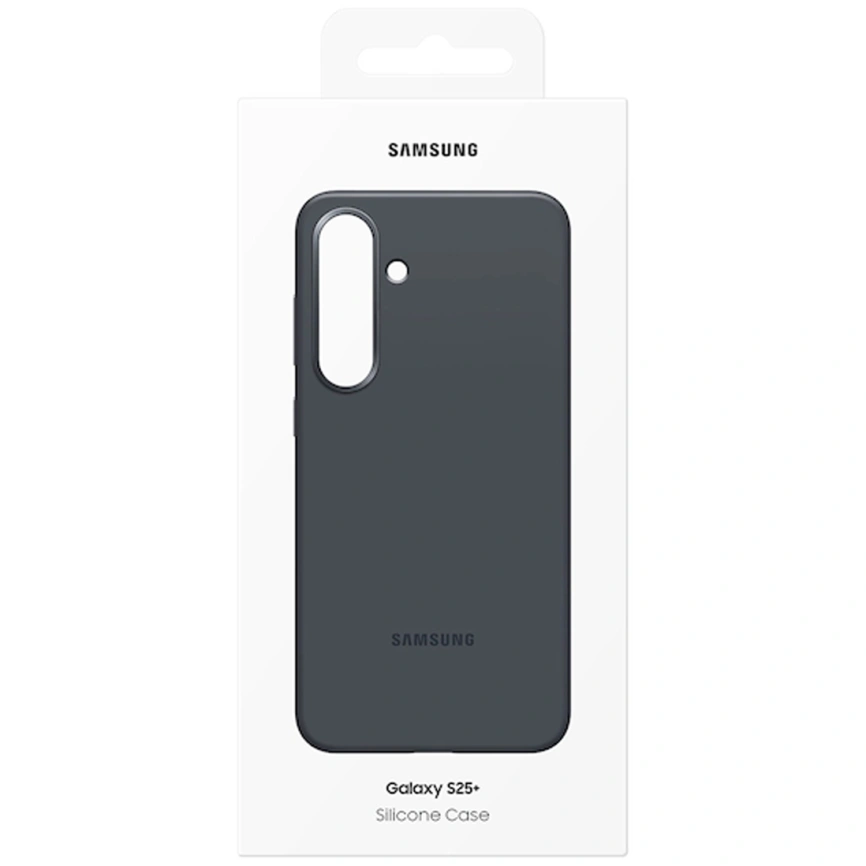Чехол Samsung Silicone Case для Samsung Galaxy S25 Plus Black фото 6