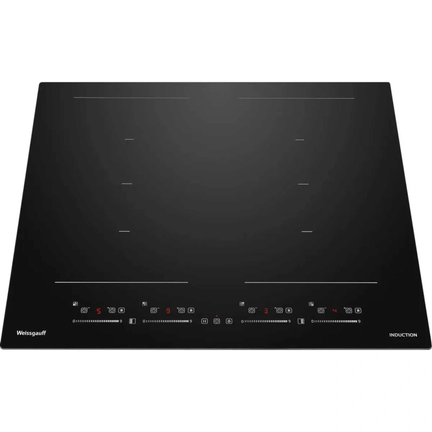 Индукционная варочная панель Weissgauff HI 649 Dual Flex Premium Black фото 2