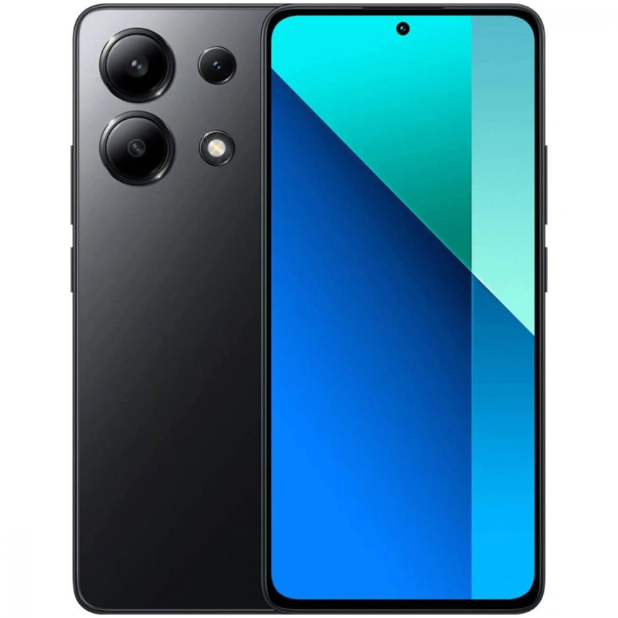 Смартфон Xiaomi Redmi Note 13 4G 6/128Gb (NFC) Midnight Black EAC фото 1