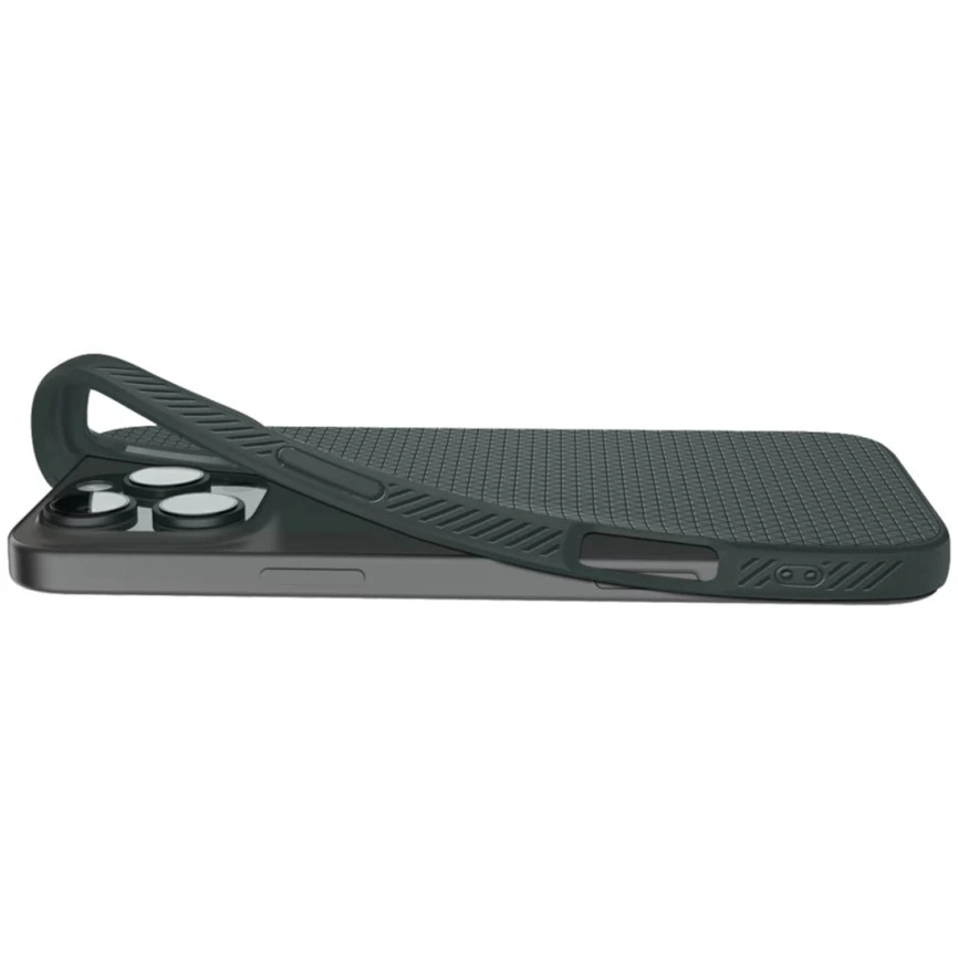 Чехол Spigen Liquid Air для iPhone 16 Pro Max (ACS07990) Abyss Green фото 3
