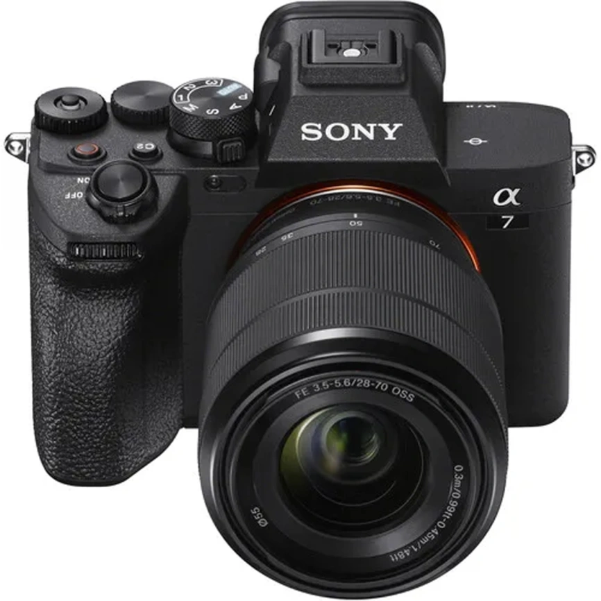 Фотоаппарат со сменной оптикой Sony Alpha 7 IV Kit 28-70mm (ILCE-7M4) Black фото 5