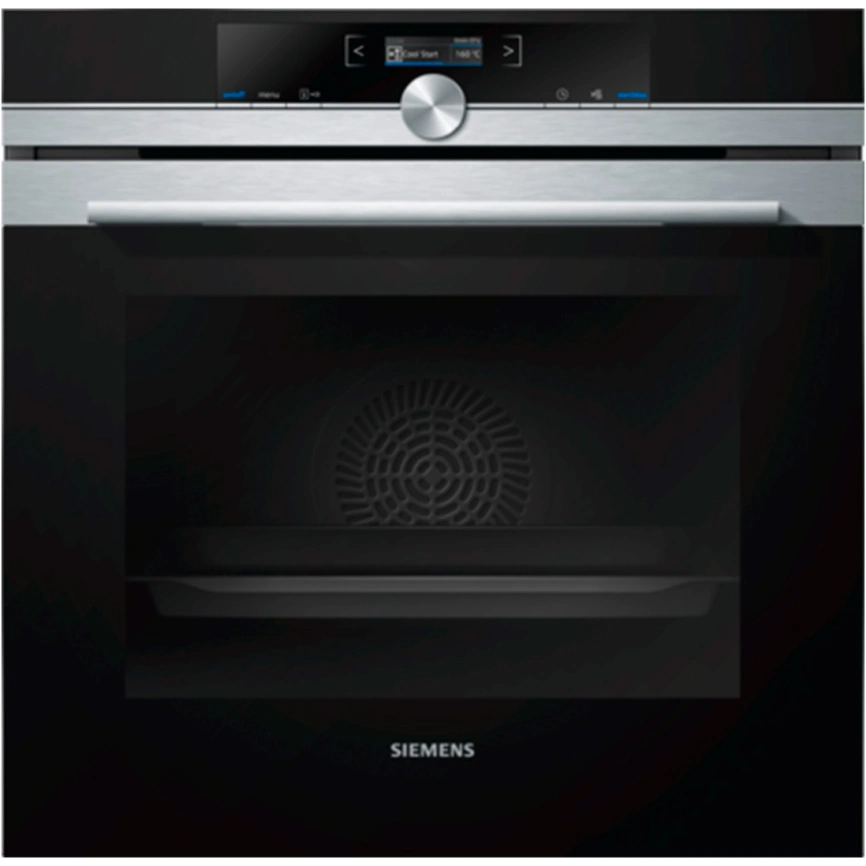 Электрический духовой шкаф Siemens HB634GBS1 Silver фото 1