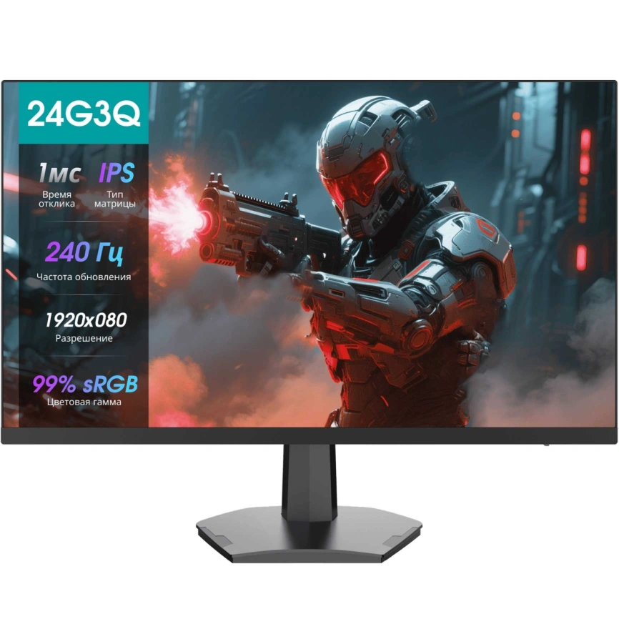 Монитор Hisense 24" 24G3Q Black фото 1