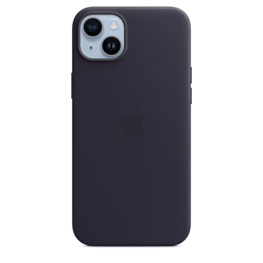 Кожаный чехол Apple MagSafe для iPhone 14 Ink фото 2